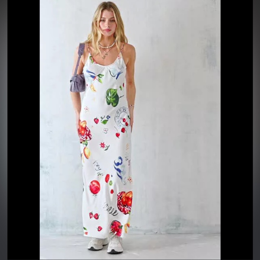 ISO Damson Madder Calypso Slip Dress ISO DO NOT BUY